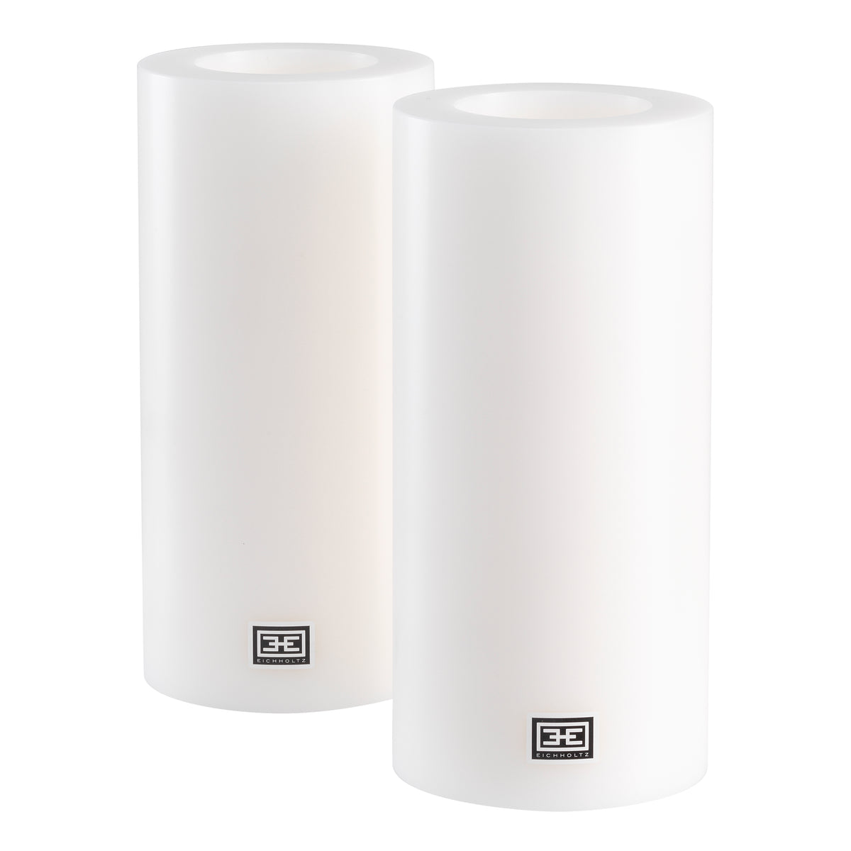 Kerze Artificial Candle Ø 10 X H. 21 Cm Set Of 2
