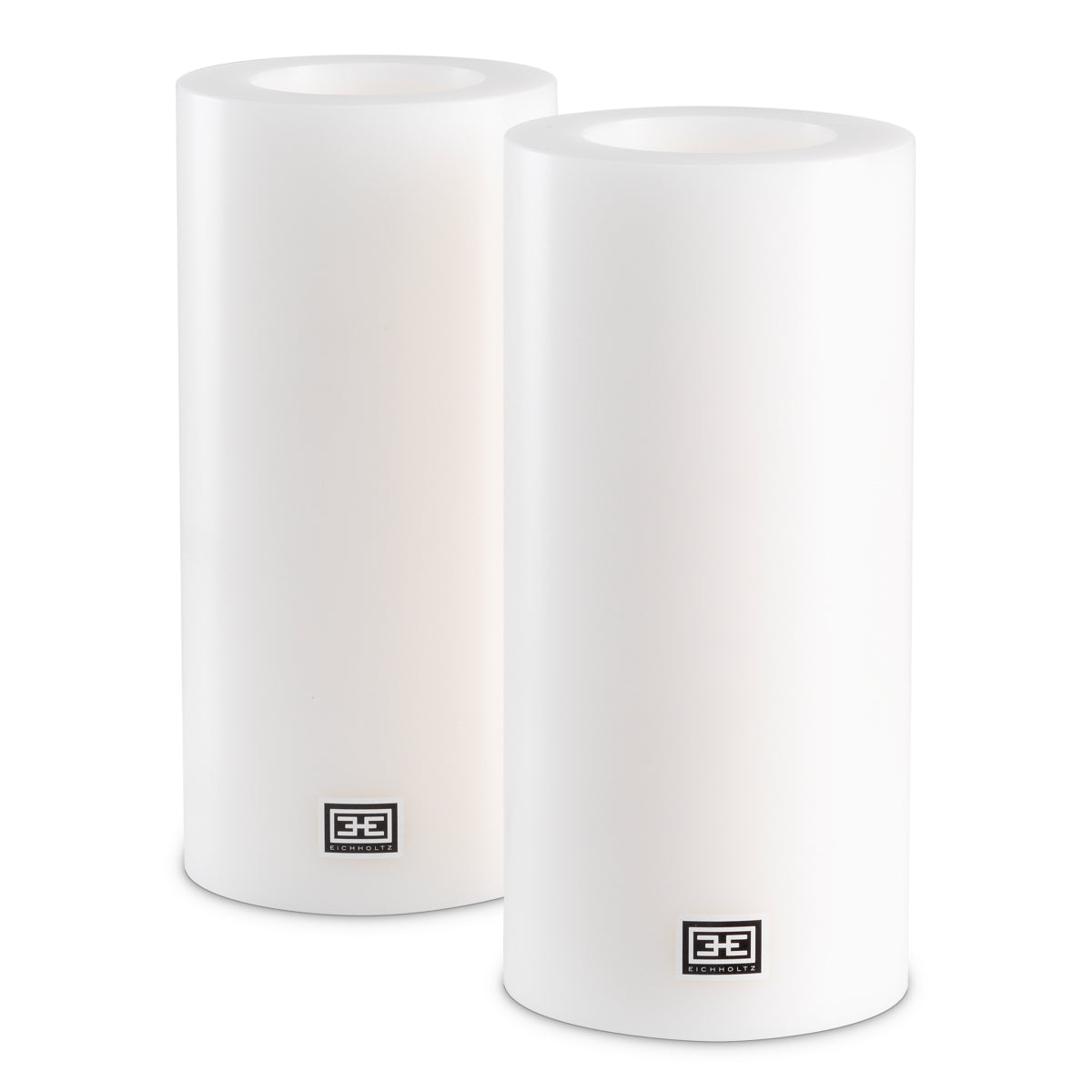 Kerze Artificial Candle Ø 10 X H. 21 Cm Set Of 2