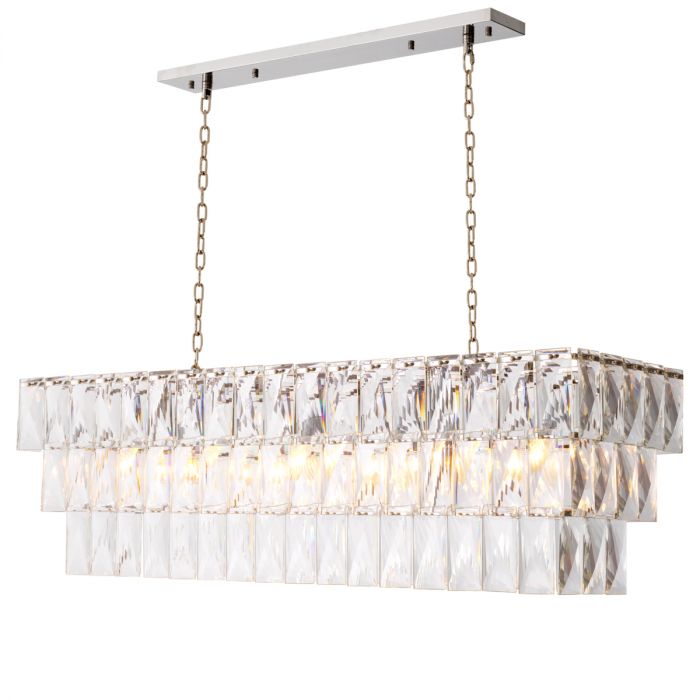 Chandelier Amazone rectangular