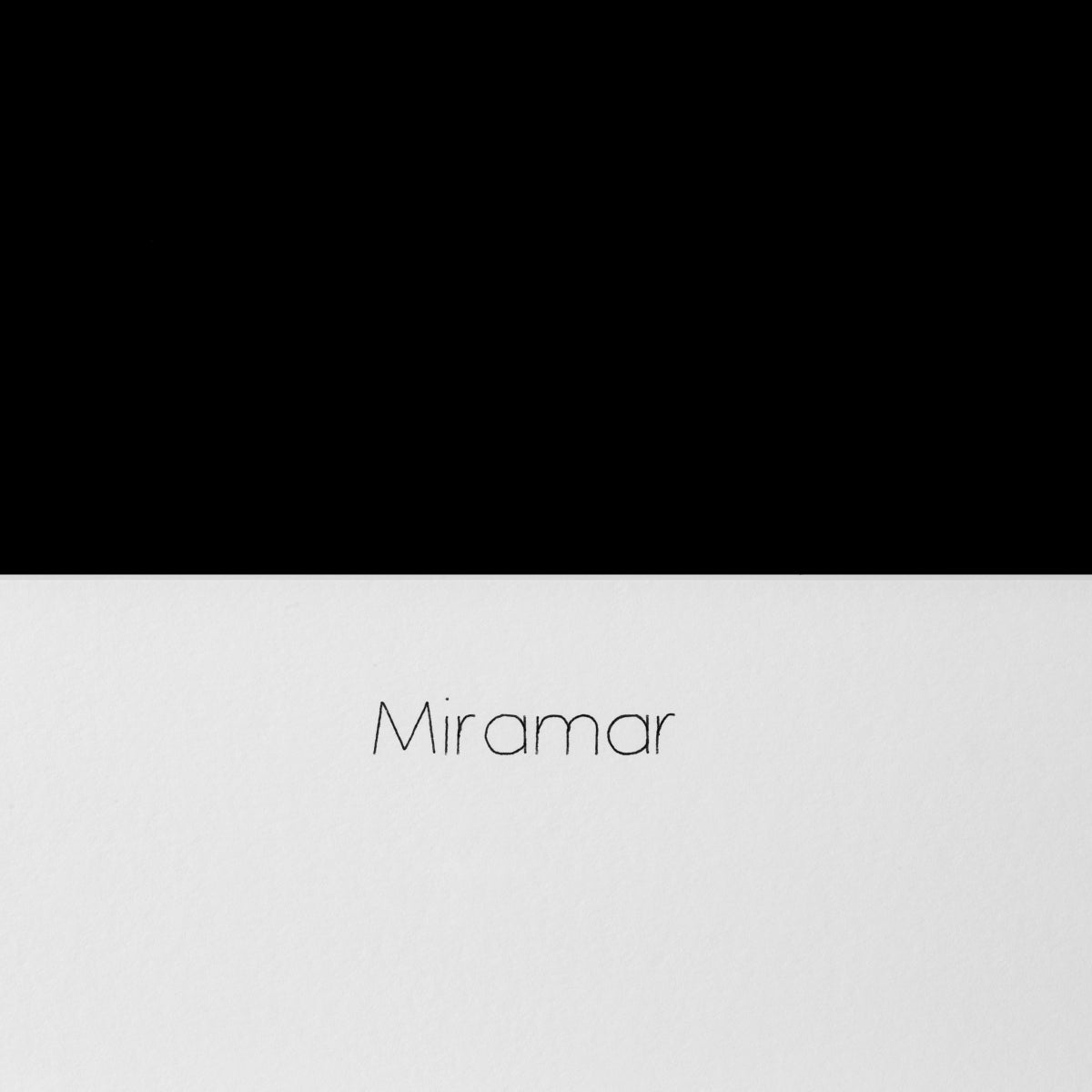 Druck Print Philippe Vogelenzang - Miramar