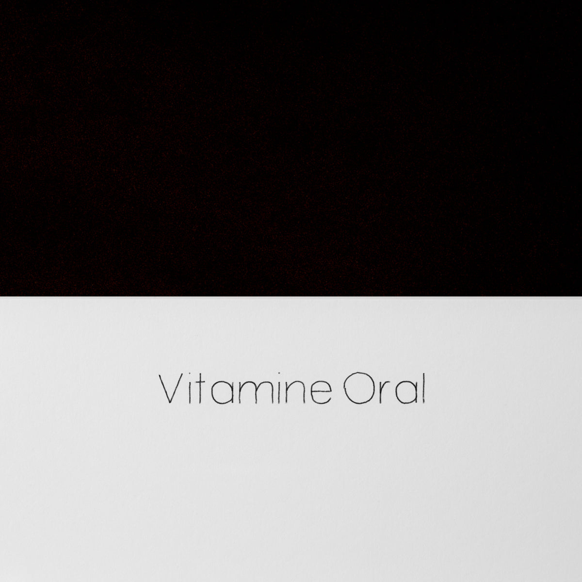 Druck Print Philippe Vogelenzang - Vitamin Oral