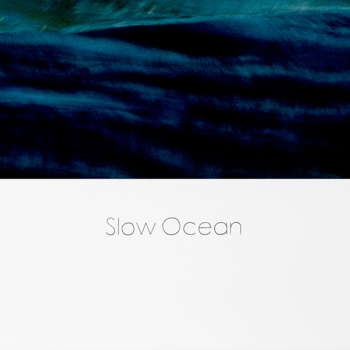 Druck Print Philippe Vogelenzang - Slow Ocean