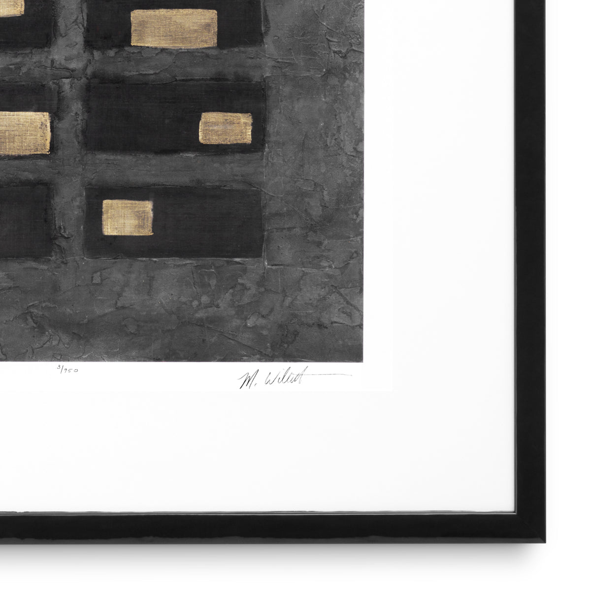 Druck Print Black Squares By Michael Willett Set Of 2