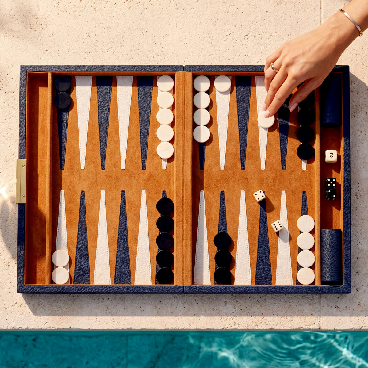 Deko-Gegenstand Backgammon Gift Set South Shore