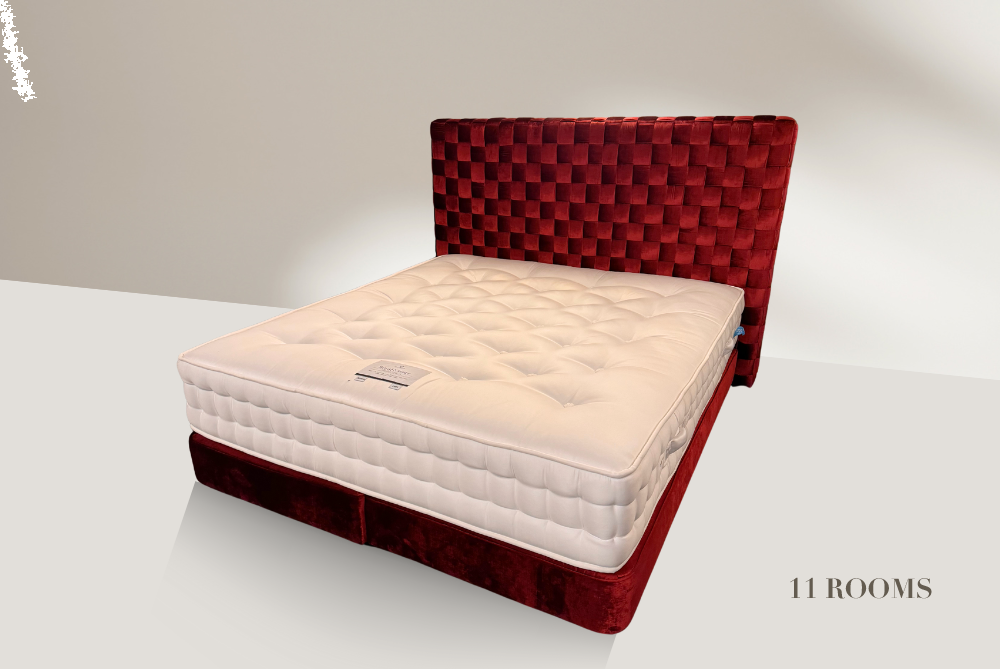 Boxspringbett King Mini 180 x 200 cm in 48h versandbereit inkl. Matratze Deluxe