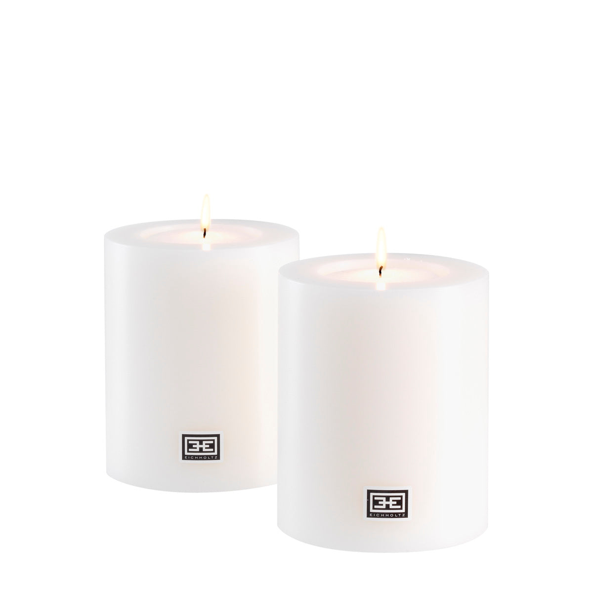 Kerze Artificial Candle Ø 10 X H. 12 Cm Set Of 2