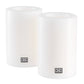 Kerze Artificial Candle Ø 10 X H. 15 Cm Set Of 2