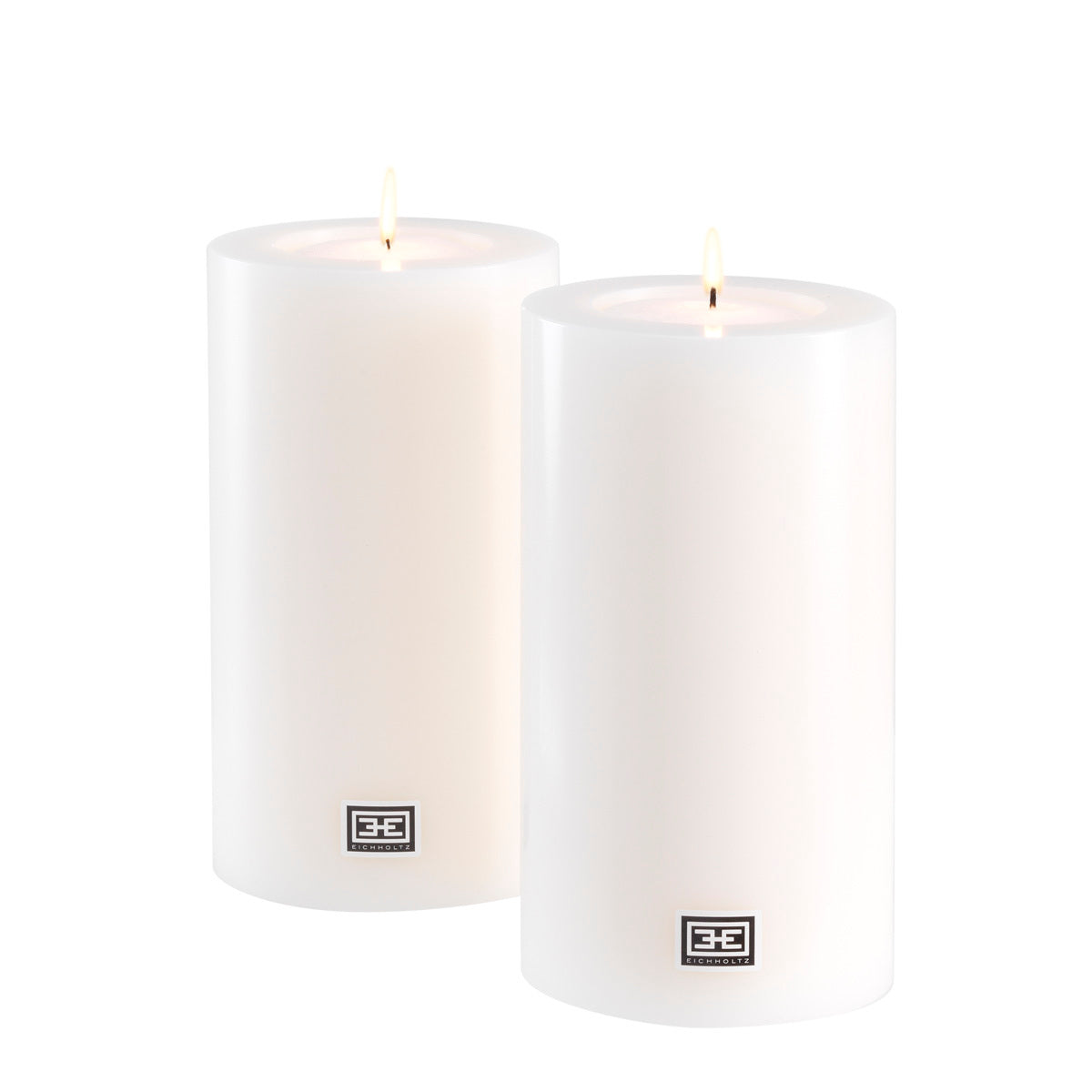 Kerze Artificial Candle Ø 10 X H. 18 Cm Set Of 2