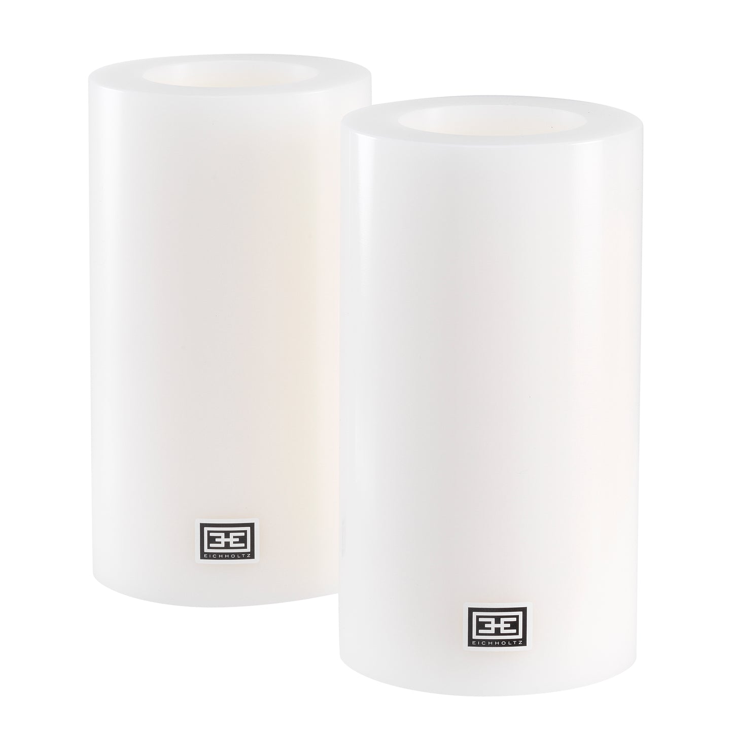 Kerze Artificial Candle Ø 10 X H. 18 Cm Set Of 2