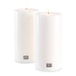 Kerze Artificial Candle Ø 10 X H. 21 Cm Set Of 2