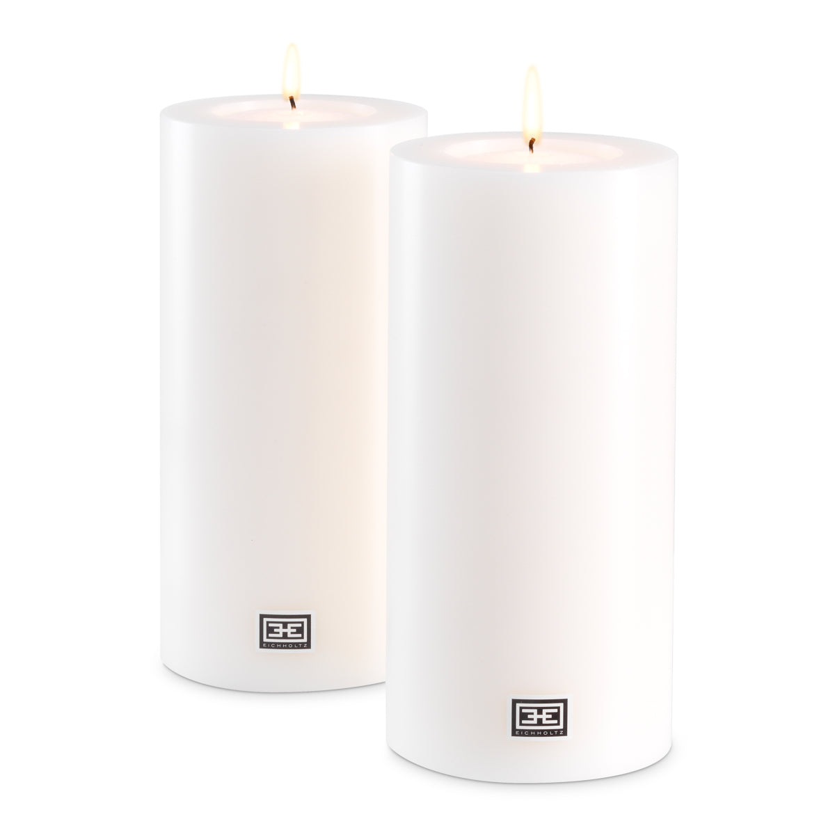 Kerze Artificial Candle Ø 10 X H. 21 Cm Set Of 2