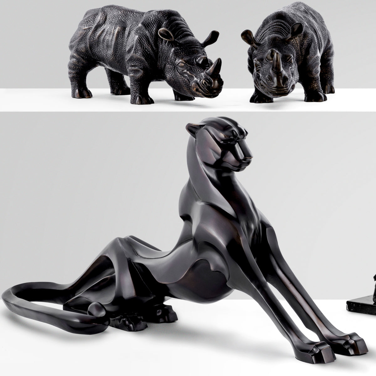 Skulptur Cheetah