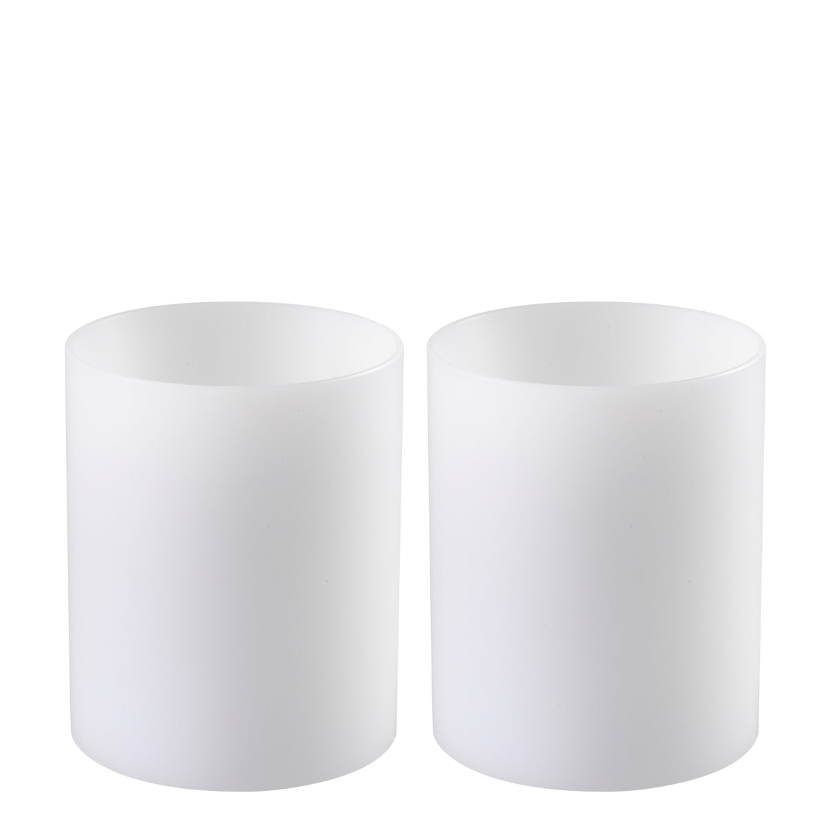 Kerze Artificial Candle Deep Ø 10 X H. 12 Cm Set Of 2