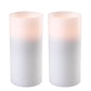 Kerze Artificial Candle Deep Ø 10 X H. 21 Cm Set Of 2