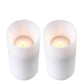 Kerze Artificial Candle Deep Ø 10 X H. 21 Cm Set Of 2