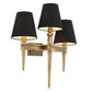Wandleuchte Waterloo Triple