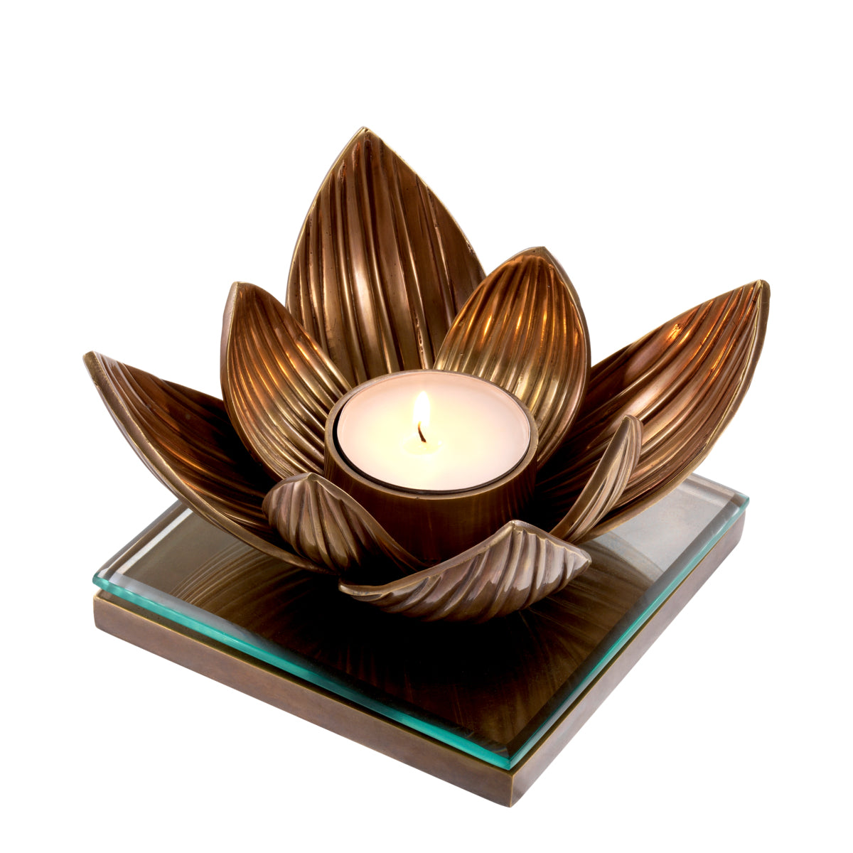 Kerzenständer Tealight Holder Lotus