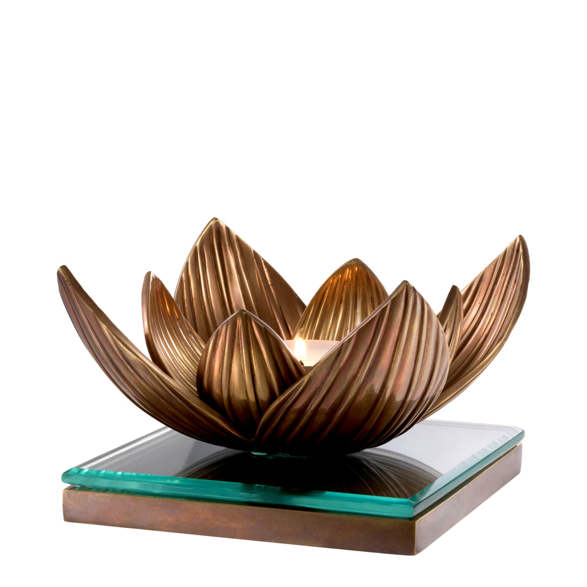 Kerzenständer Tealight Holder Lotus