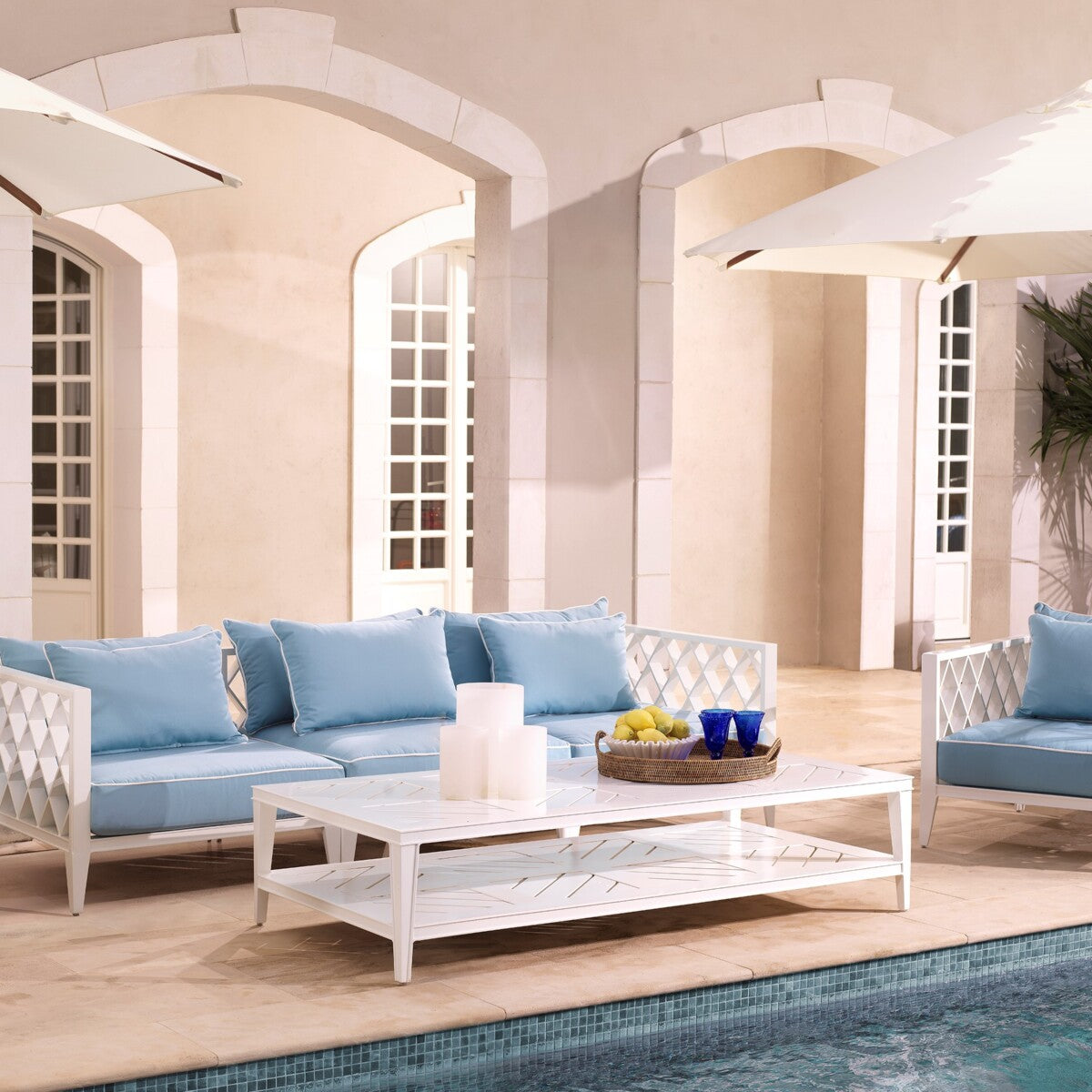 Outdoor-Tisch Bell Rive Rectangular