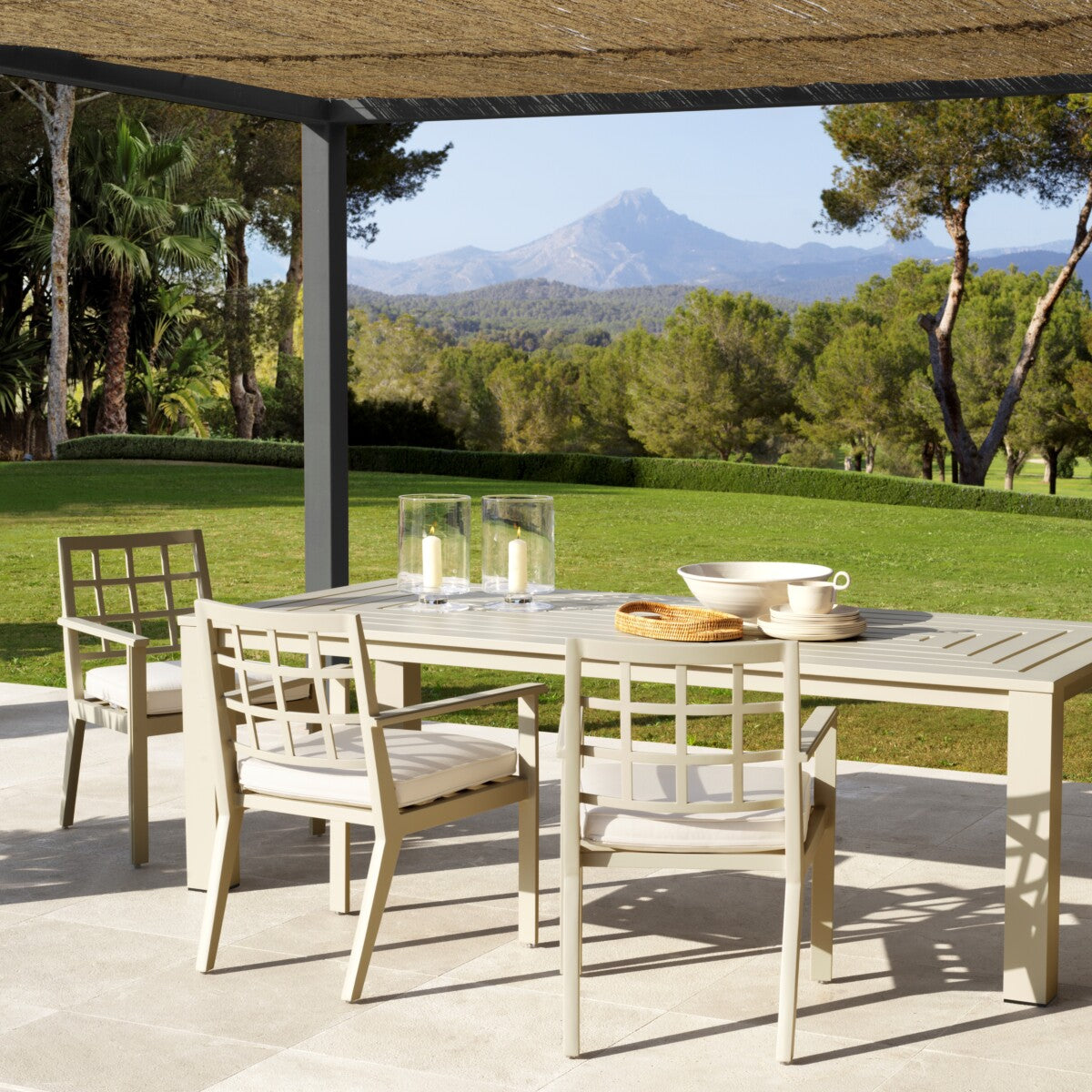 Outdoor-Esszimmerstuhl Cap-Ferrat