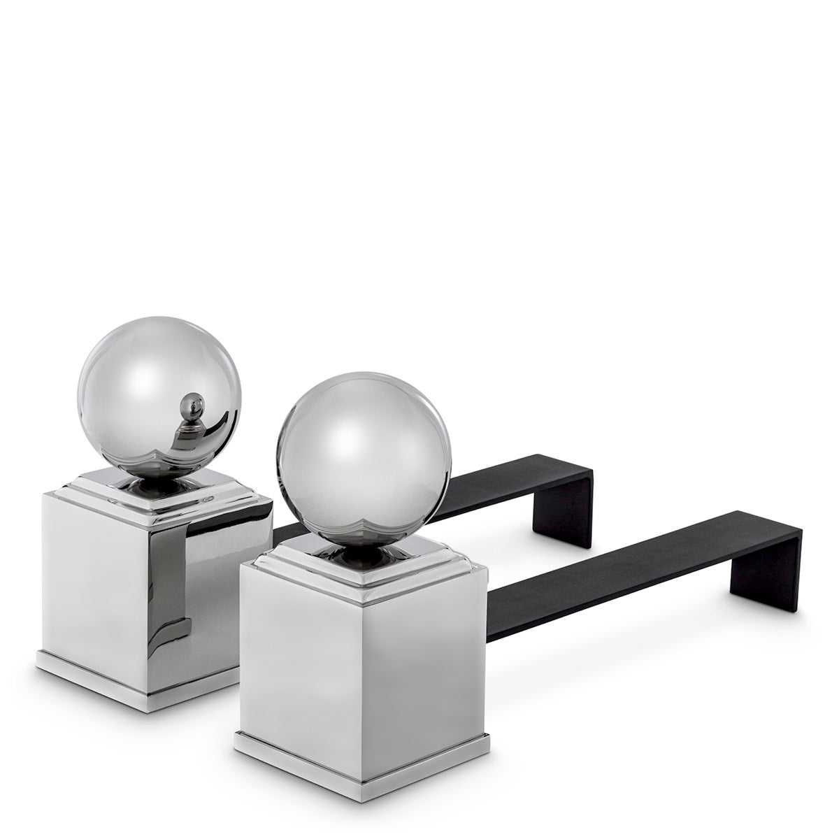 Kamin-Accessoire Andiron Viviers Set Of 2