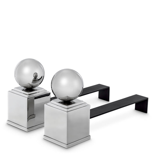Kamin-Accessoire Andiron Viviers Set Of 2