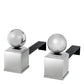 Kamin-Accessoire Andiron Viviers Set Of 2