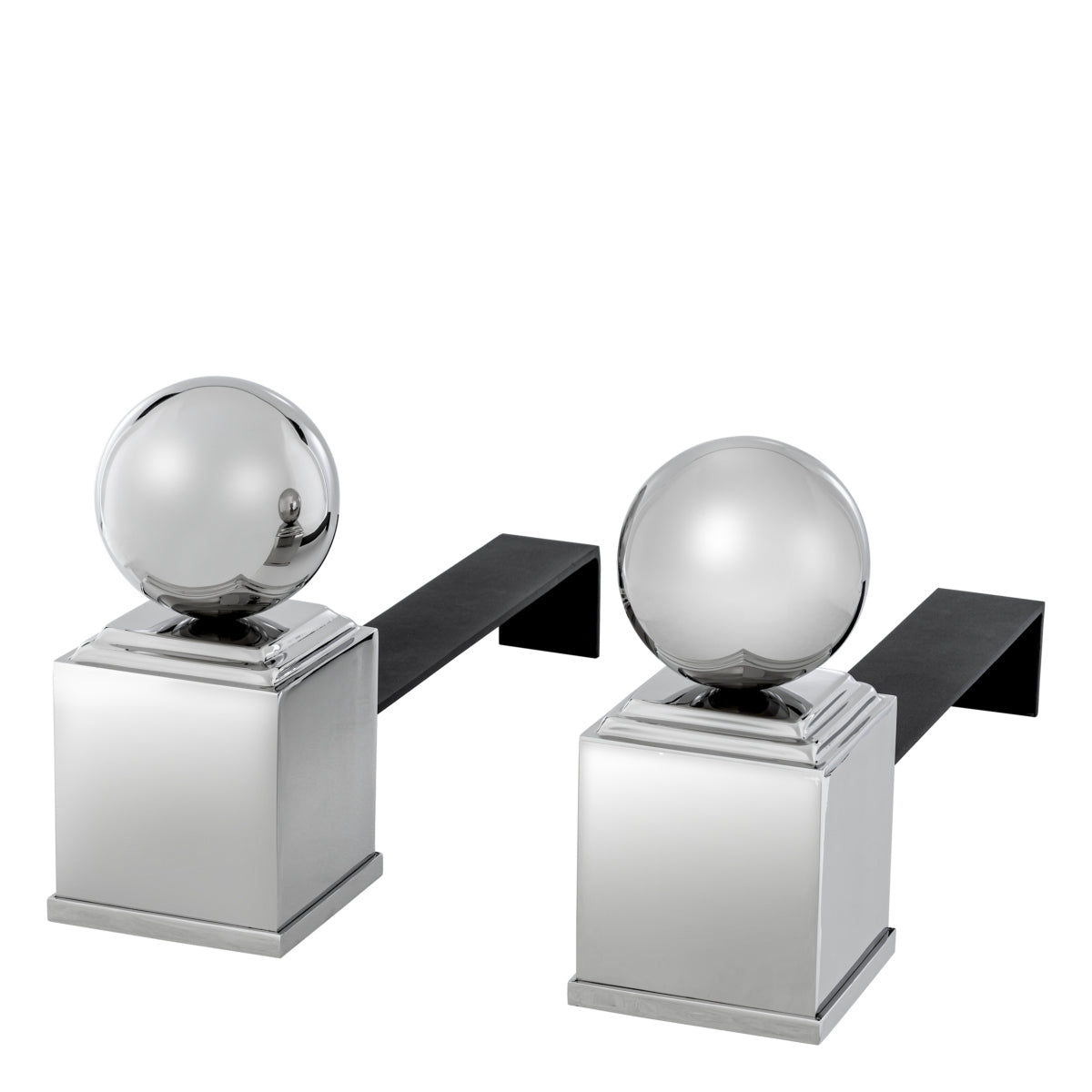 Kamin-Accessoire Andiron Viviers Set Of 2