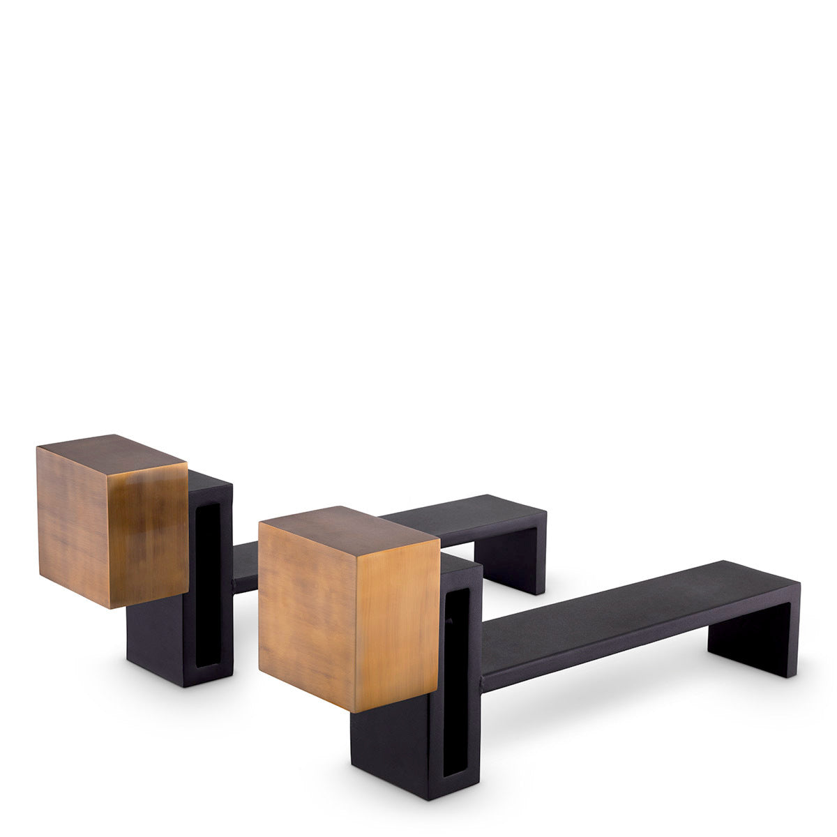 Kamin-Accessoire Andiron Chitry Set Of 2