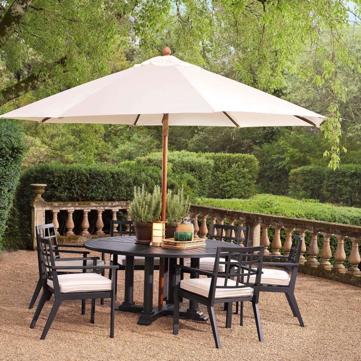Outdoor-Esszimmerstuhl Cap-Ferrat