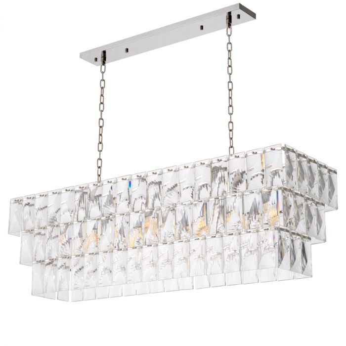Chandelier Amazone rectangular