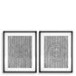 Druck Print Cedar Grooves Set Of 2