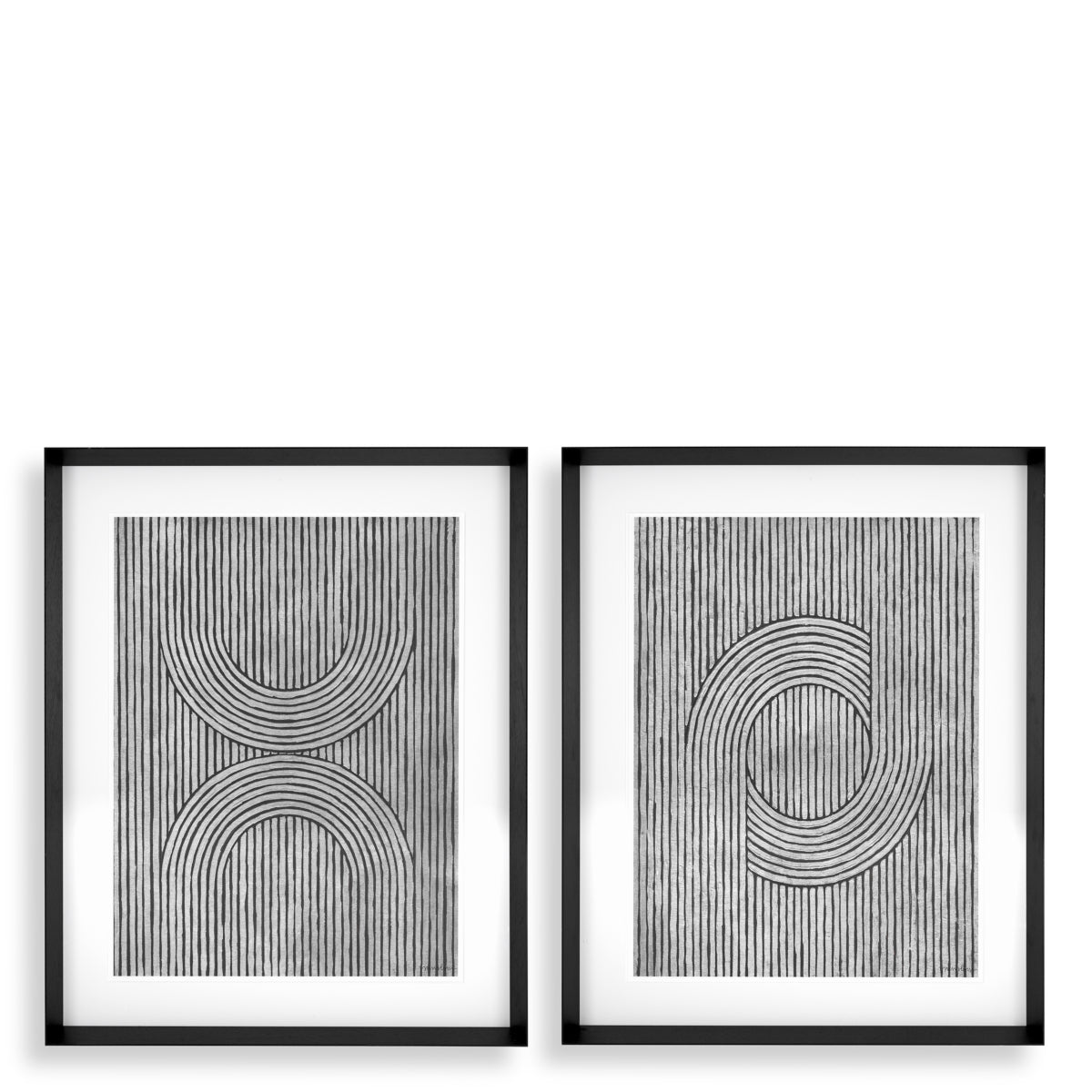 Druck Print Cedar Grooves Set Of 2
