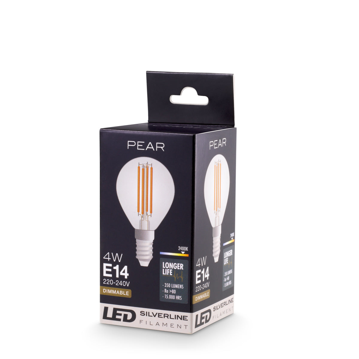 LED-Glühbirne Led Bulb Pear 4W E14 Set Of 4