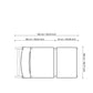 Outdoor-Stuhl And Foot Stool Laroc
