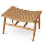 Outdoor-Stuhl And Foot Stool Laroc