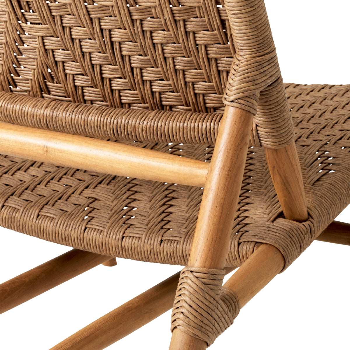 Outdoor-Stuhl And Foot Stool Laroc