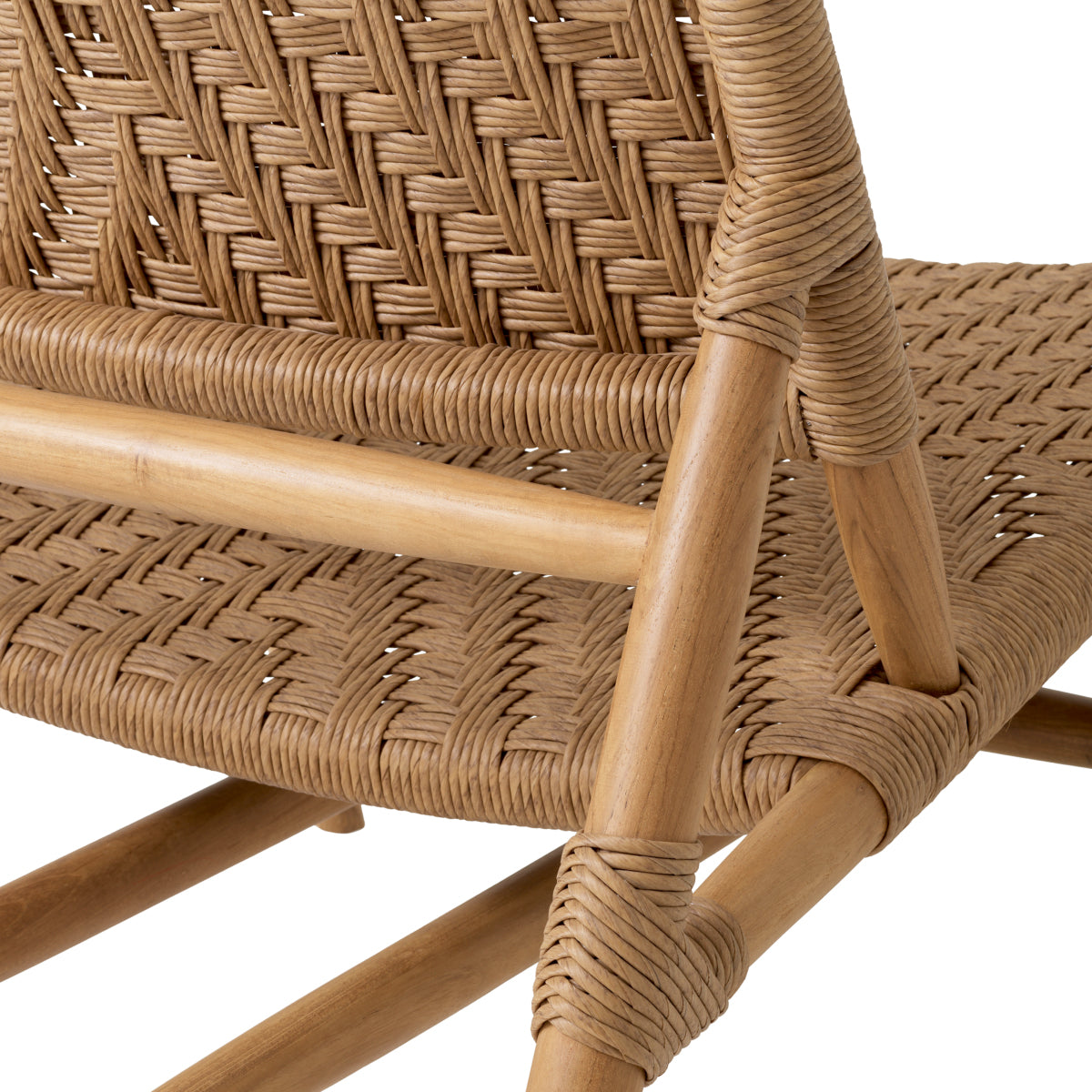 Outdoor-Stuhl And Foot Stool Laroc