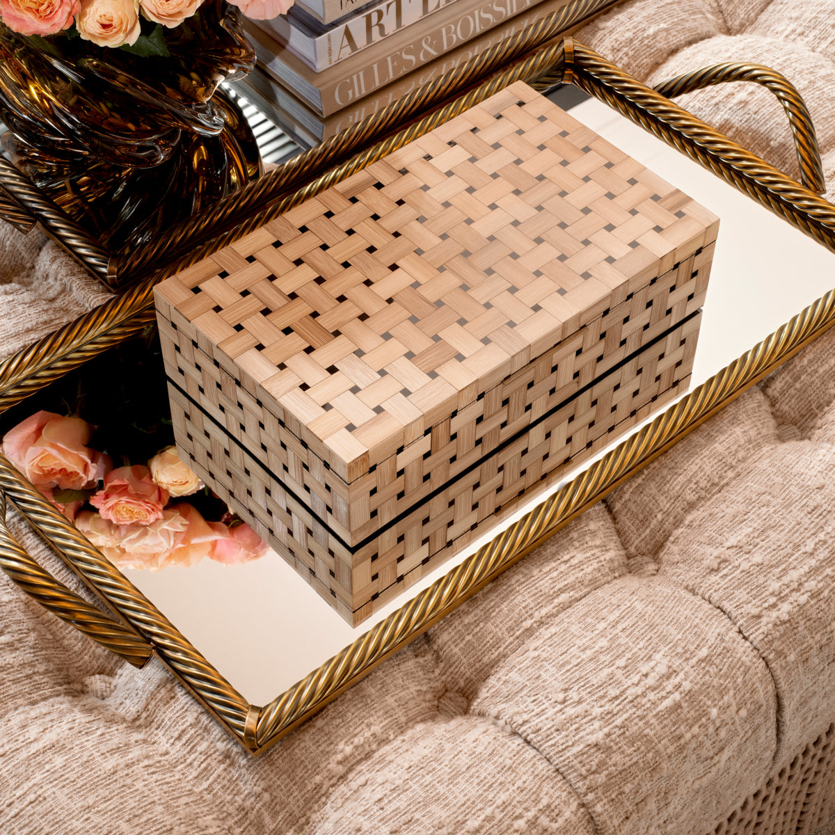 Servier-Accessoire Salvi Rectangular L