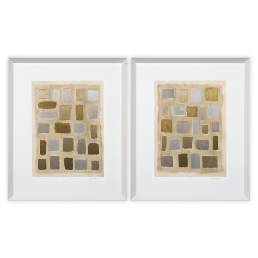 Druck Print Sand Shaped By Michael Willett Set Of 2