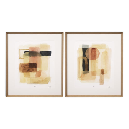 Druck Print Sand Shaped By Grace Popp Set Of 2