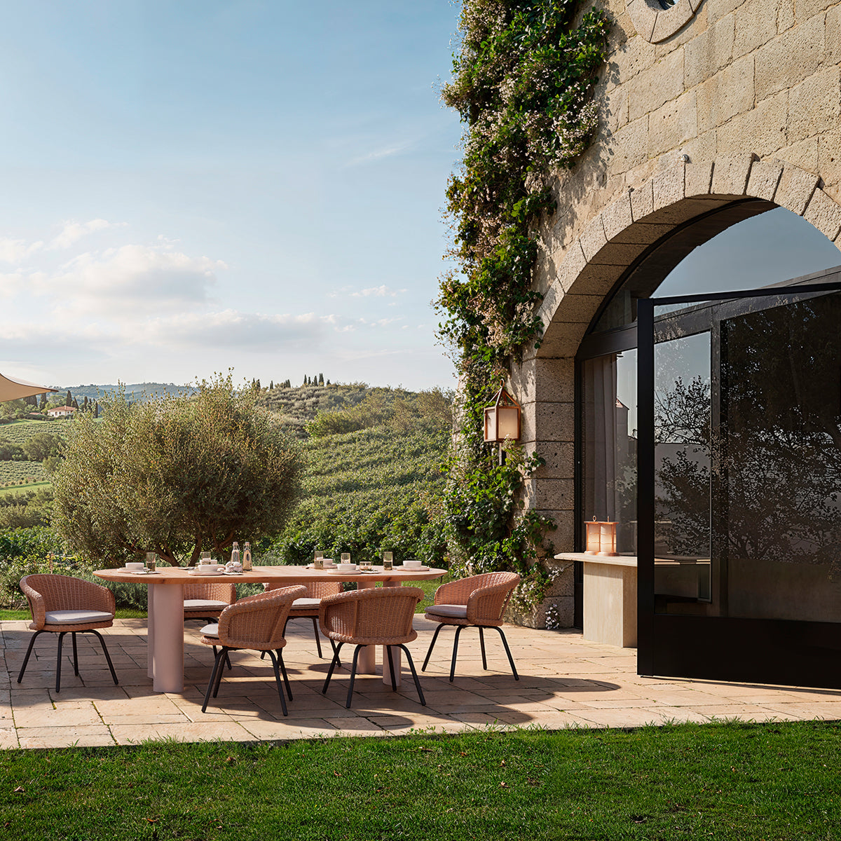 Outdoor-Konsolentisch Outdoor Console Table Charles