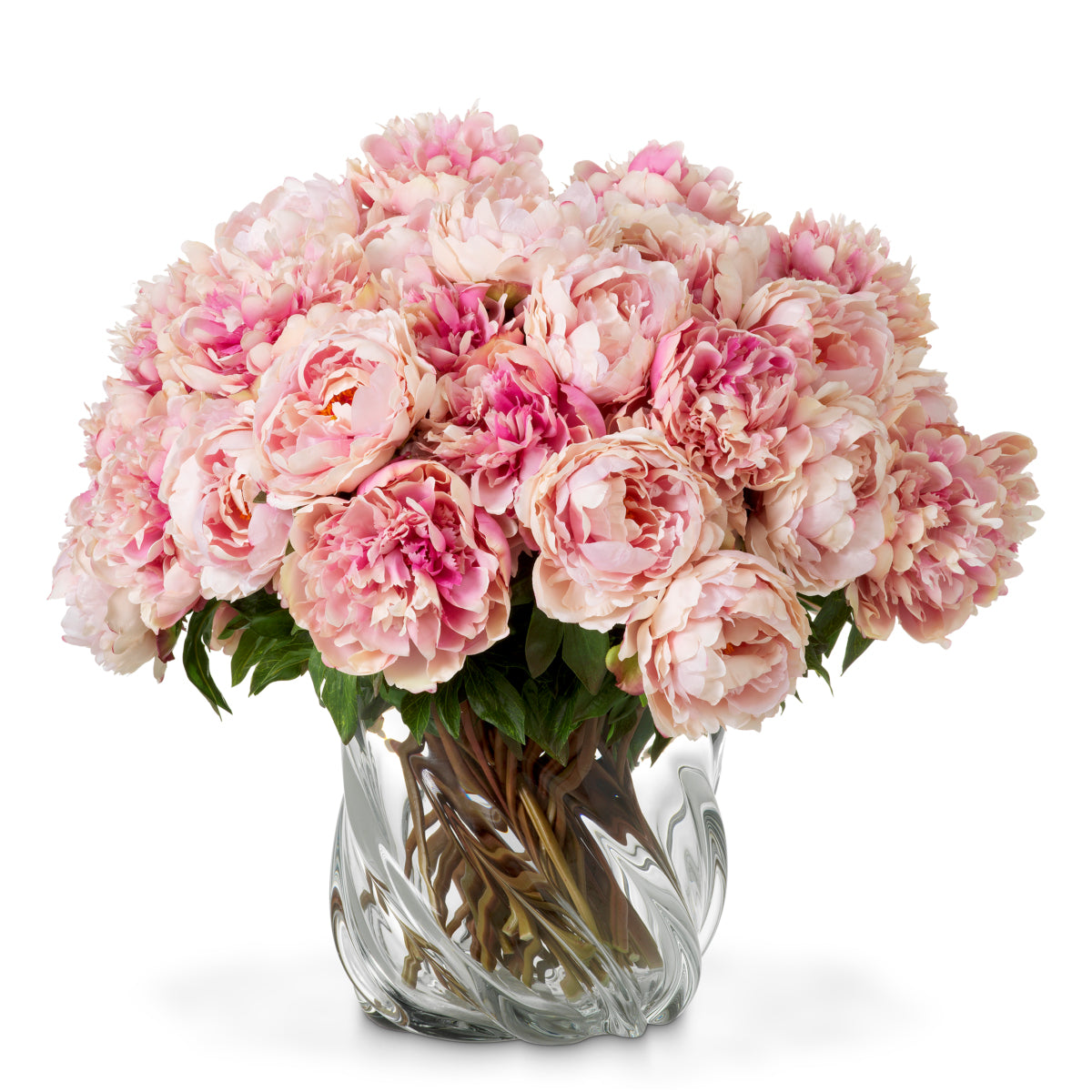 Grand Showroom '25 Bouquet Of Peonies Real Touch 48 pcs/2 Varieties