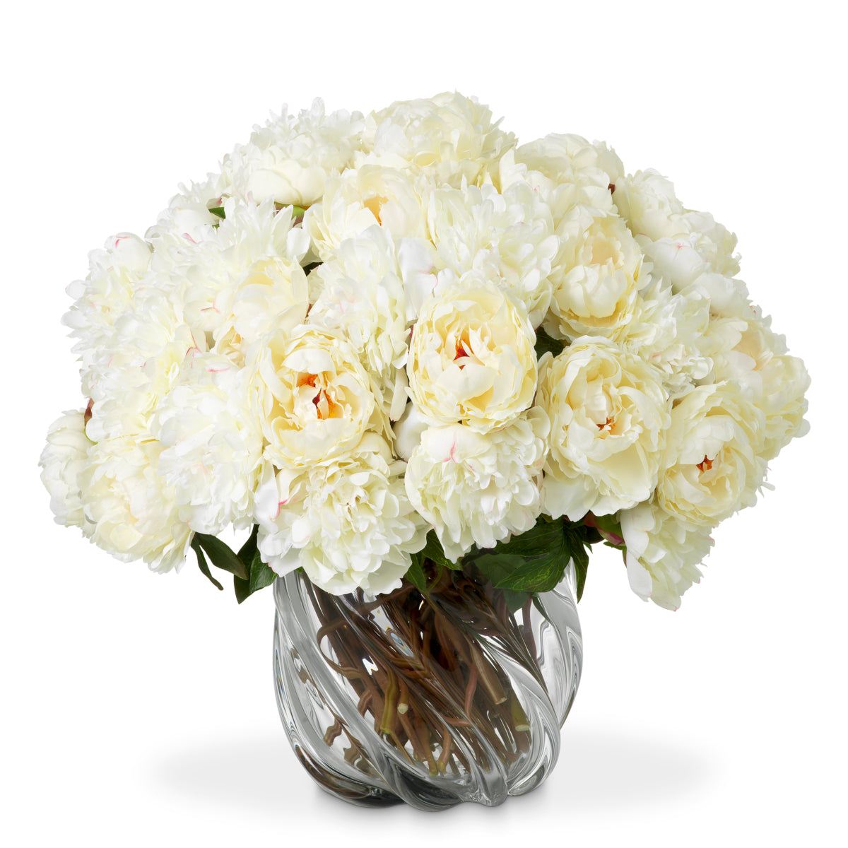Grand Showroom '25 Bouquet Of Peonies Real Touch 48 pcs/2 Varieties
