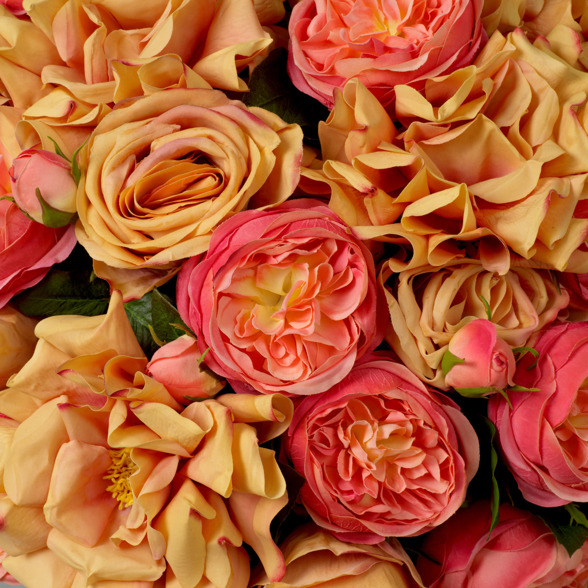 Grand Showroom '25 Bouquet Of Roses Real Touch 72 pcs/3 Varieties