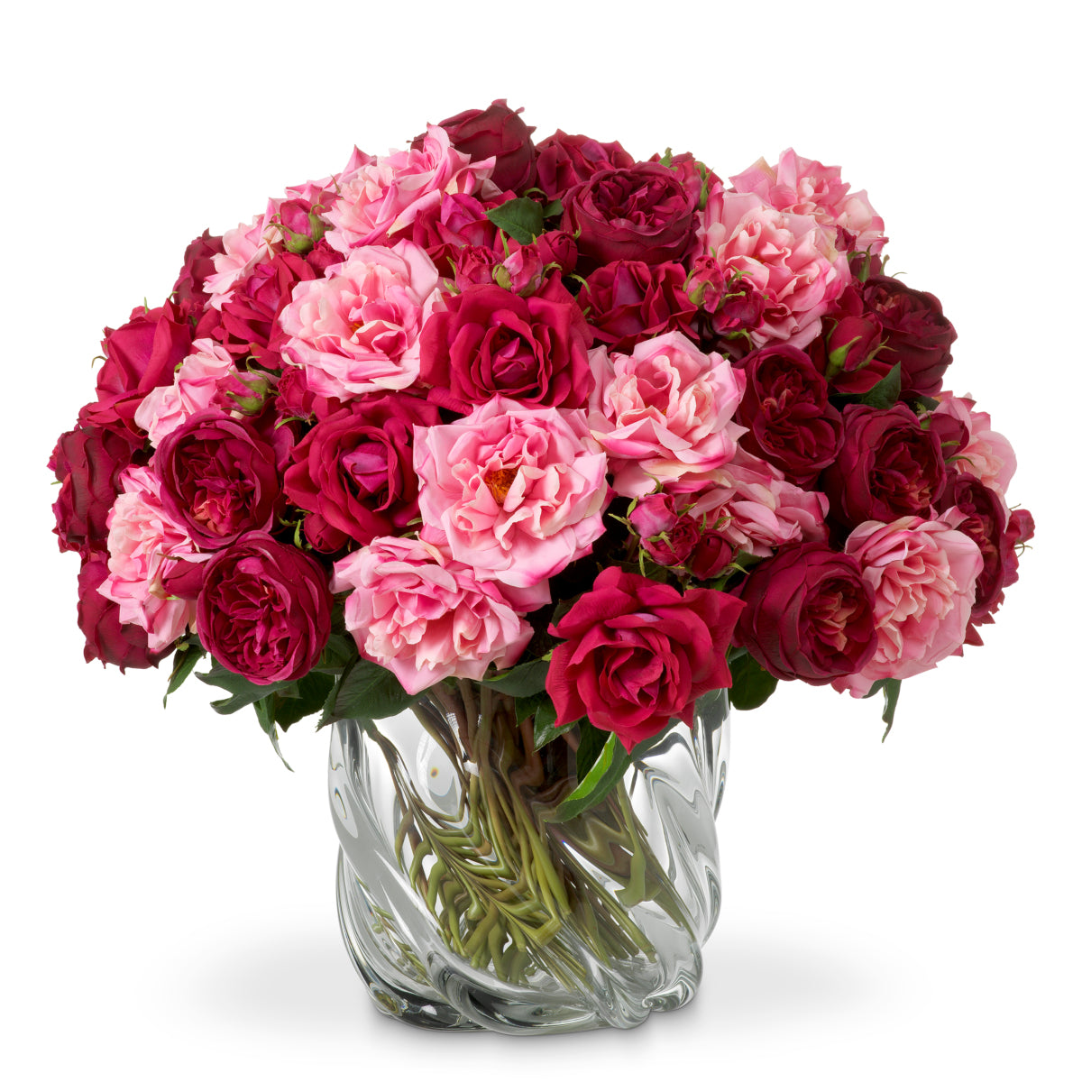 Grand Showroom '25 Bouquet Of Roses Real Touch 72 pcs/3 Varieties