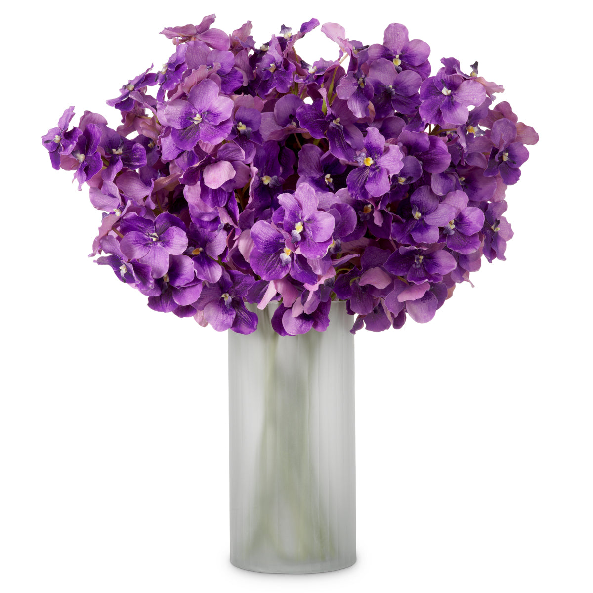 Grand Showroom '25 Bouquet Of Vanda Orchids Real Touch 24 Pcs