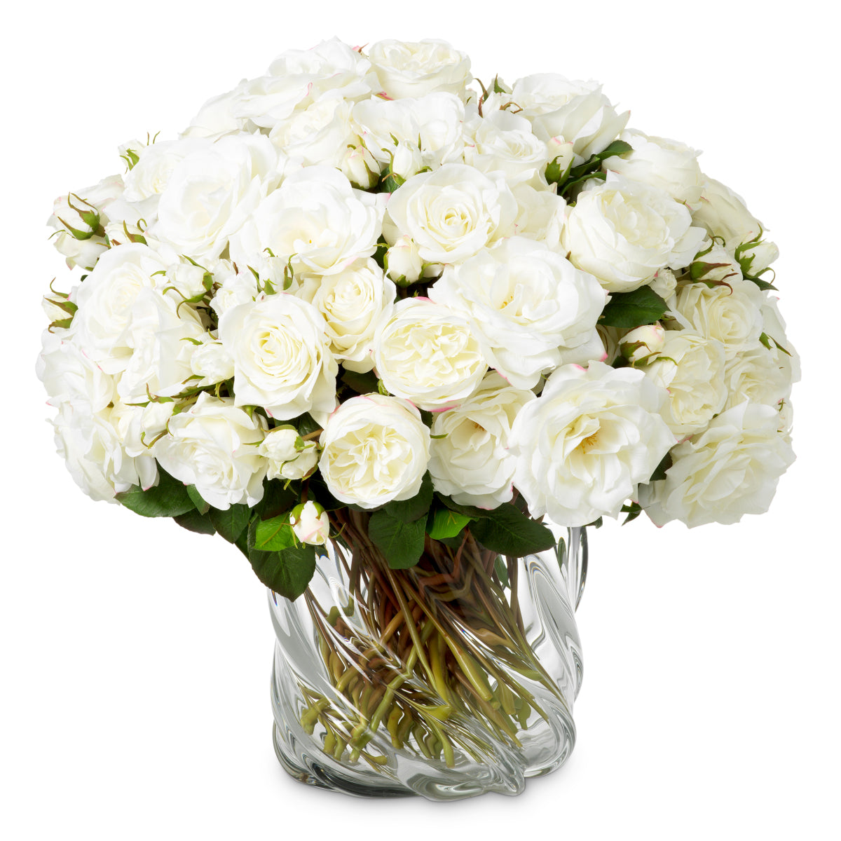 Grand Showroom '25 Bouquet Of Roses Real Touch 72 pcs/3 Varieties