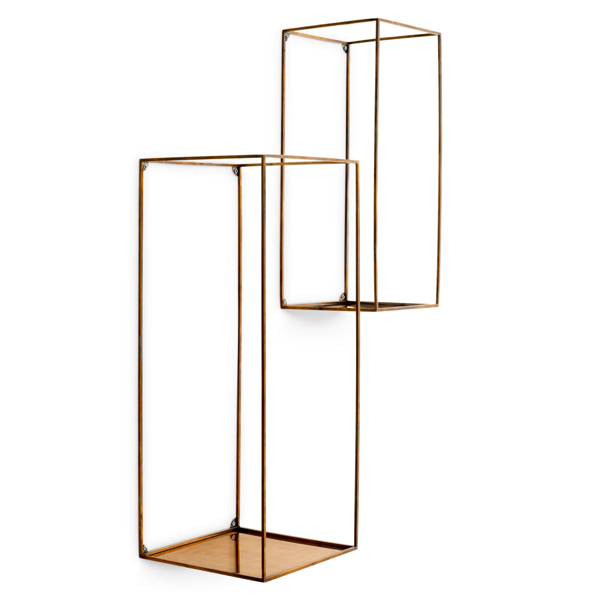 Deko-Gegenstand Wall Rack Deco Rectangular Set Of 2