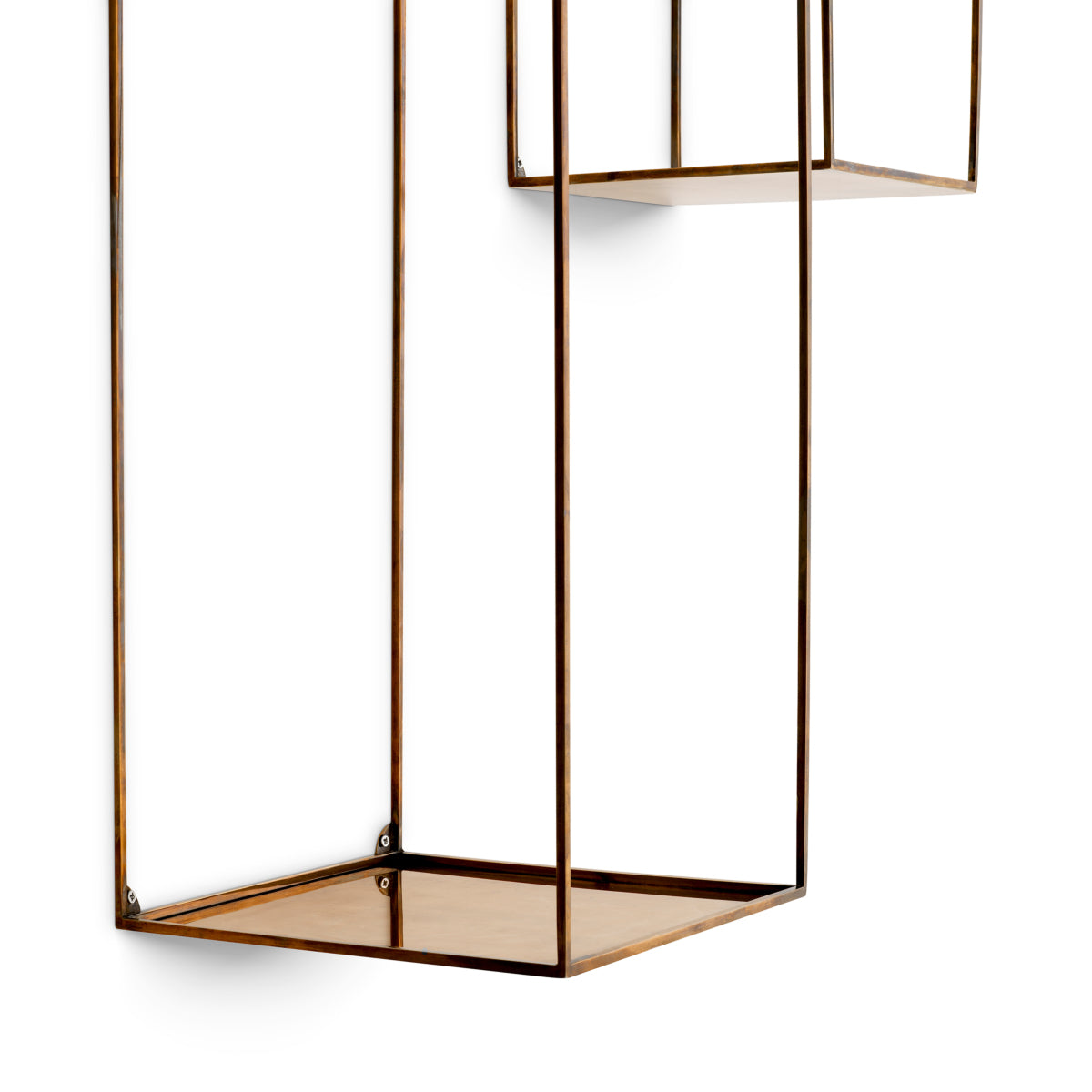 Deko-Gegenstand Wall Rack Deco Rectangular Set Of 2